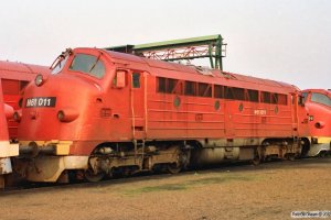 MÁV M61 011. Tapolca 14.04.1991.