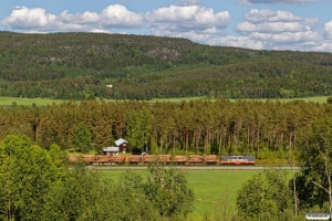 HCTOR 142.212 med GT 41775. Lökom - Prästmon 14.06.2017.