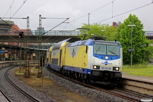 MET 146-08 med ME 82123. Hamburg-Harburg 10.05.2014.