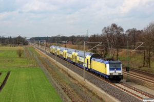 MET 146 541-8 med ME 81617. Radbruch - Bardowick 22.03.2014.