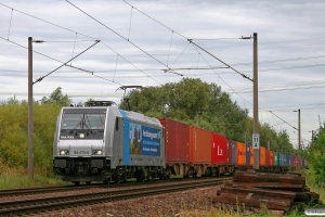 EVB 185 675-6. Hamburg-Moorburg 15.09.2012.