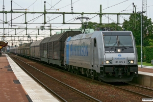 PRAB 185 675-6 med GT 48818. Halmstad 24.08.2011.