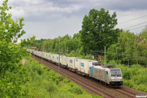 TXL 185 693-9 med GT 44651. Grimstorp - Bodafors 13.06.2014.