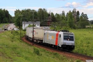 CN 185 698-9 med GT 41962. Helgum - Långsele 20.06.2018.