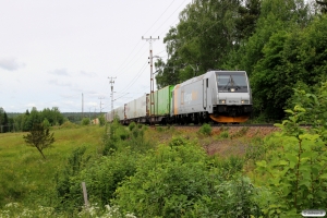 CN 185 704-5 med GT 41962. Ragunda - Bispgården 21.06.2018.