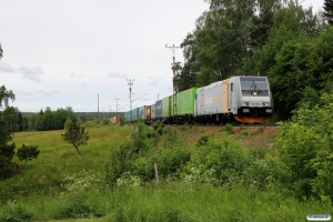 CN 185 705-2 med GT 41902. Ragunda - Bispgården 21.06.2018.