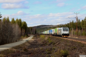 CN 185 714-4 med GT 41907. Karlsberg - Nyhem 02.05.2016.