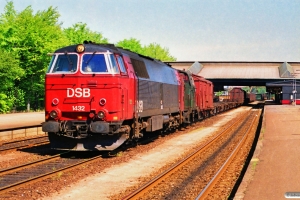 DSB MZ 1432+MH 313 med G 7346 Ab-Pa. Fredericia 05.05.1990.
