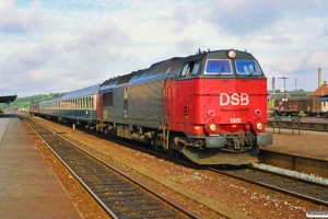 DSB MZ 1461 med P 397 Kh-Rf. Nykøbing F. 02.10.1990.