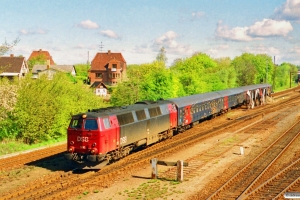 DSB MZ 1416+4 Bcm som P 1534 Te-Kh. Fredericia 17.05.1991.