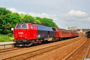 DSB MZ 1429 med IR 1144 Ab-Kh. Ålborg 28.06.1991.