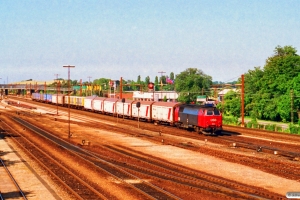 DSB MZ 1432 med G 7285 Rg-Fa. Korsør 29.06.1993.