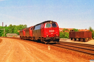 DSB MZ 1431+MY 1118+MY 1108 solo som M 7450 Ar-Fa. Skanderborg 30.06.1993.