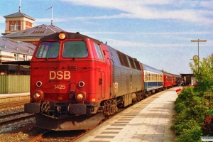DSB MZ 1425 med IP 276 Flb-Fh. Ålborg 02.07.1993.