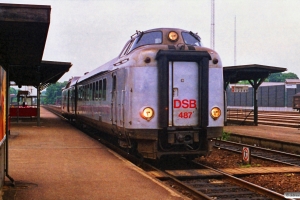 DSB BS 487+MA 461. Prøvetur Hgl-Rg-Hgl. Ringsted 21.06.1988.