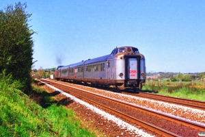 DSB MA 465+BS 480 med L 123 Kh-Str. Kolding - Lunderskov 04.05.1989.