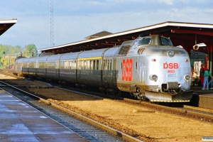 DSB MA 469+MA 460 med L 115 Kh-Fh. Odense 14.10.1989.
