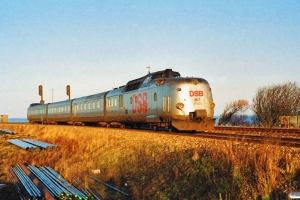 DSB BS 481+MA 467 som L 123 Kh-Str. Struer 13.01.1990.