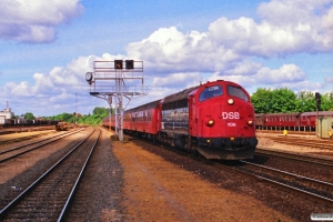 DSB MY 1138 med P 1534 Te-Kh. Odense 02.06.1989.