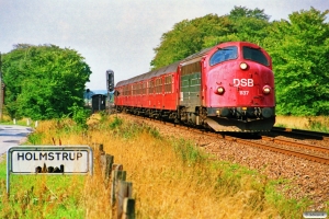 DSB MY 1137+3 Bn+Bns som P 1534 Te-Kh. Holmstrup 18.08.1989.