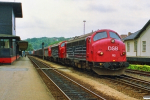 DSB MY 1112+MY 1114+MY 1104 med G 7925 Gb-Ab. Vejle 11.08.1990.