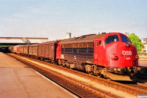 DSB MY 1149 med G 7667 Od-Es. Fredericia 27.05.1991.