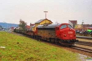 DSB MY 1128 med Rangertræk 57002 Aa-Rq. Åbenrå 01.05.1992.