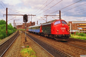 DSB MY 1157 med IN 381 Hg-Kh. Nordhavn 21.06.1992.