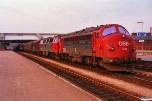 DSB MY 1145+MZ 1401 med G 7368 Gb-Pa. Fredericia 25.04.1993.