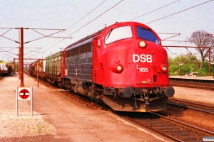 DSB MY 1155 med G 9130 Ab-Gb. Ringsted 01.05.1993.