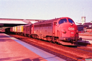 DSB MY 1132 med G 7260 År-Ng. Fredericia 10.05.1993.