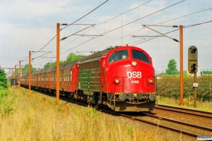 DSB MY 1149+9 Bn som IR 6428 Ar-Kh. Km 24,2 Ng (Marslev-Odense) 20.08.1995.