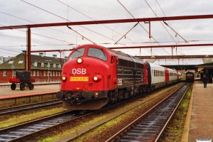 DSB 90 86 00-21 111-4+ER 15 som M 6101 Fa-Ar. Fredericia 02.11.1995.