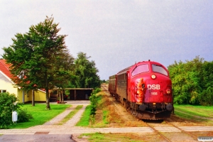 DSB MY 1155 på Skrydstrup sporet. Vojens 03.09.1996.