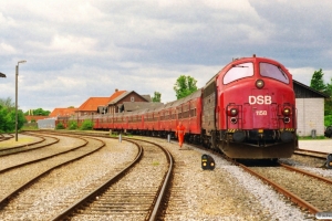 DSB MY 1158 med SK 8021 Kh-Gr. Grenå 12.06.2000.