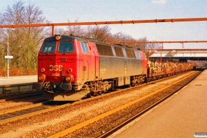 DSB MZ 1404+9 SJ Os/Kbps som G 87330 År-Kd. Fredericia 20.04.1994.