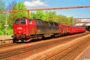 DSB MZ 1415+Gs+S-tog+Gs som G 86860 Rd-Htå. Fredericia 30.04.1994.