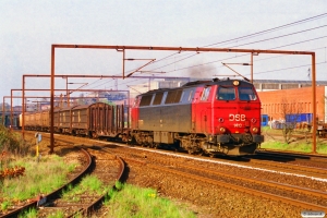 DSB MZ 1410 med GS 7997 Od-Ab. Odense 01.05.1997.