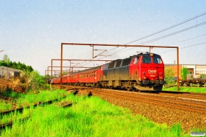 DSB MZ 1405 med RV 3153 Ngf-Ab. Odense 16.05.1997.