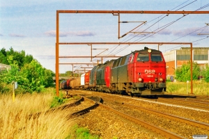 DSB MZ 1424+ME 1510 med G 7467 Gb-År. Odense 20.09.1997.