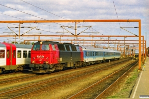 DSB MZ 1407 med IP 2181 Fa-Pa. Padborg 19.03.1998.