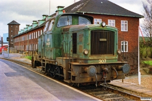 DSB MH 307. Fredericia 25.02.1990.