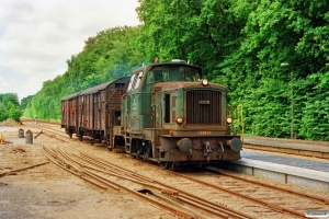 DSB MH 400+2 Gs som G 7268 Od-Frs. Fruens Bøge 23.07.1991.