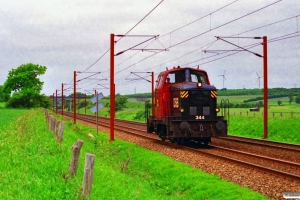 DSB MH 344. Km 25,2 Fa (Kolding-Lunderskov) 23.06.1996.