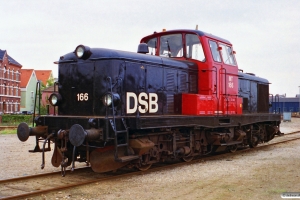 DSB MT 166. Nyborg Færge 07.10.1996.