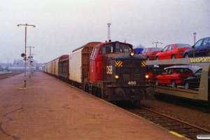 DSB MH 400 med G 6170 Od-Ng. Nyborg 08.12.1996.