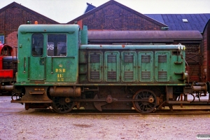 DSB Traktor 117. Århus 22.06.1988.