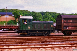 DSB Traktor 101. Hillerød 23.06.1988.