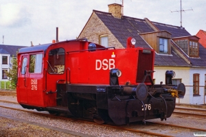 DSB Køf 276. Nykøbing F. 05.07.1995.