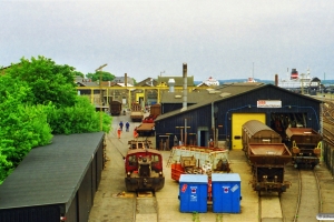 DSB Køf 285. Nyborg 21.07.1997.